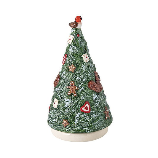 Villeroy & Boch 14-8640-6305 Weihnachten Nostalgic Melody Baum drehend 9x9x17cm