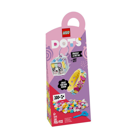 Lego 41944 Dots Candy Kitty Armband & Taschenanh