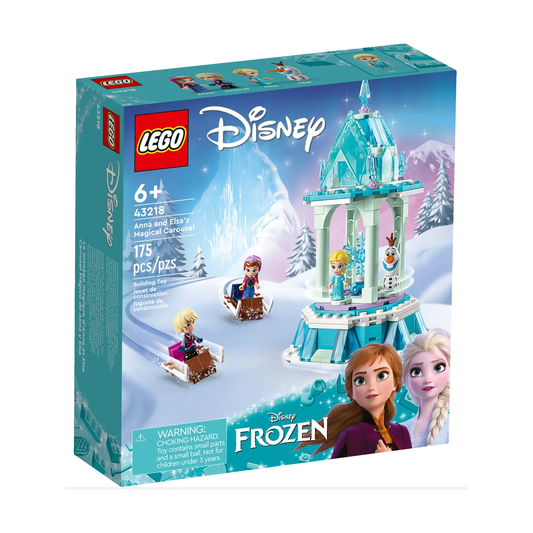 LEGO 43218 Disney Princess Anna and Elsa's Magical Carousel