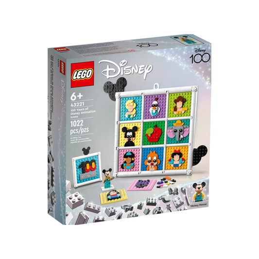 LEGO 43221 Disney Classic 100 Years of Disney Animation Icons