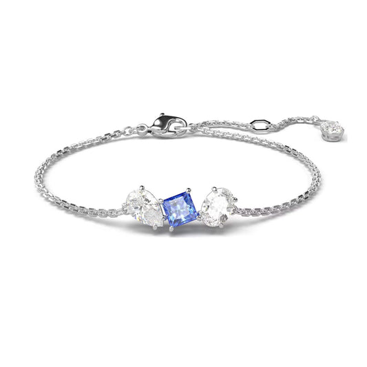 Swarovski 5668359 Mesmera Bracelet Various Cuts Blue Rhodium plating