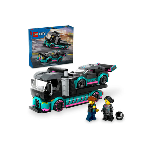 Lego 60406 LEGO® City Fahrzeuge Autotransporter mit Rennwagen
