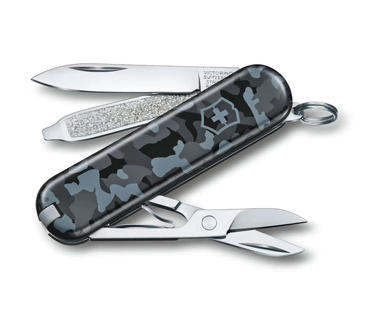 Victorinox 0.6223.942 Classic SD, 58 mm, Navy Camouflage 7 Functions