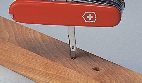 Victorinox, Taschenmesser, Traveller Set, 91 mm, rot (26 Funktionen, Klinge, Korkenzieher, Mini-Schraubendreher 1.5 mm, Klinge)
