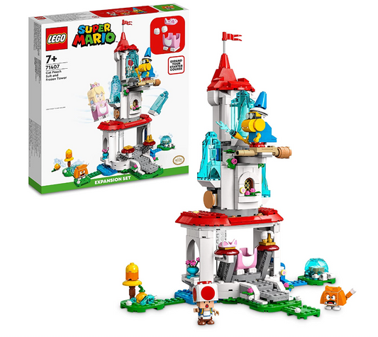 Lego 71407 LEGO® Super Mario Katzen-Peach-Anzug und Eistu.. V29