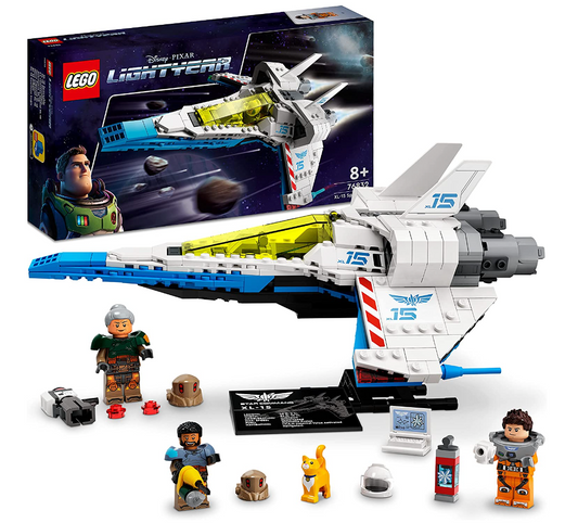 LEGO 76832 Disney and Pixar’s Lightyear XL-15-Sternjäger Weltraum-Spielzeug zum Bauen für Kinder ab 8 Jahre, inkl. Raumschiff und Buzz-Minifigur