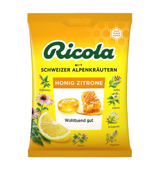 Ricola 7610700923214 Echinacea Honig Zitrone mit Zucker 75g