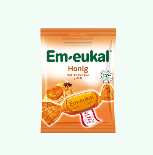 Em-Eukal Honig Hustenbonbon gefüllt 75g