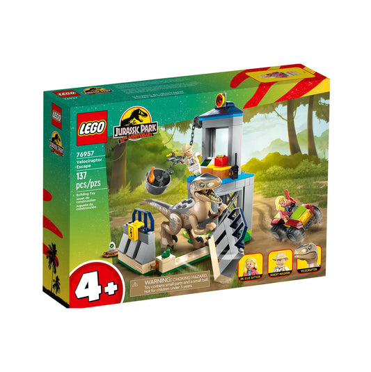 LEGO 76957 Jurassic World Flucht des Velociraptors