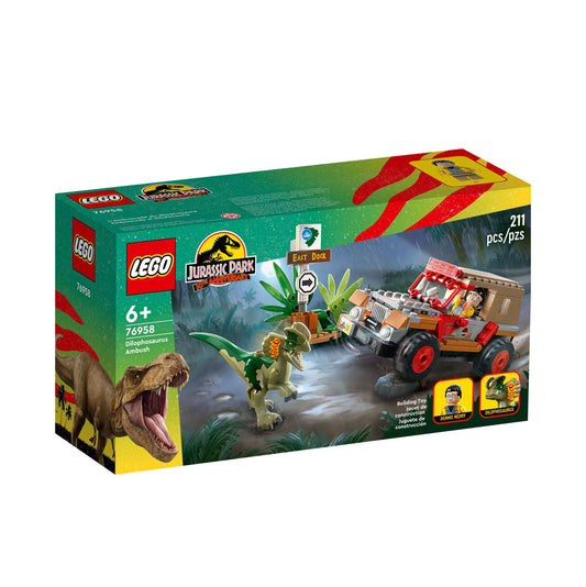 LEGO 76958 Jurassic World Hinterhalt des Dilophosaurus