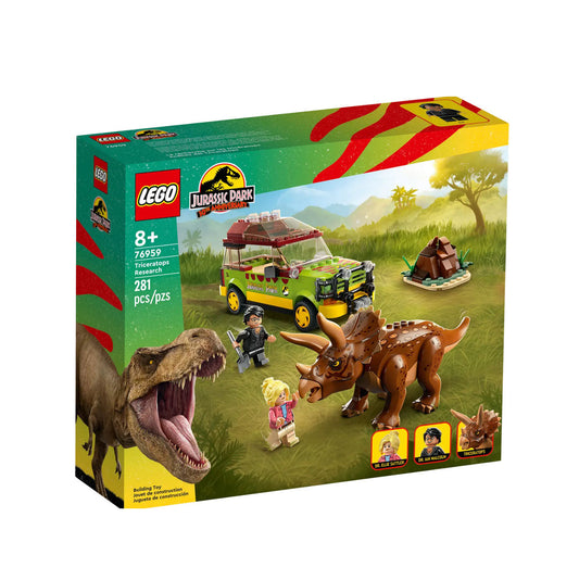 LEGO 76959 Jurassic World Triceratops-Forschung
