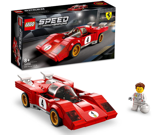 Lego 76906 Speed Champions Ferrari 512 rot