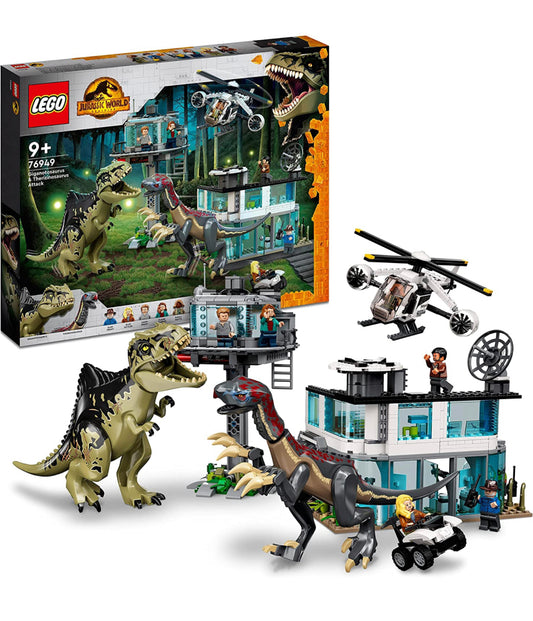 Lego 76949 Jurassic World Giganotosaurus & Therizinosa.. V29